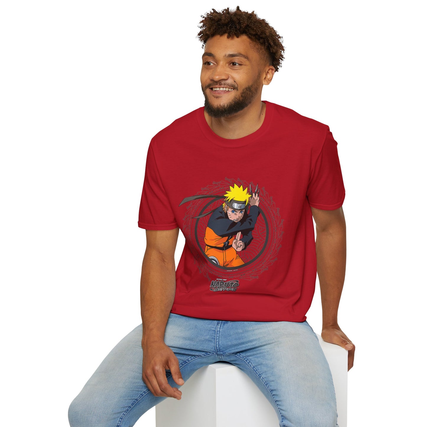 Naruto Unisex Softstyle T-Shirt - Graphic Tee for Anime Lovers