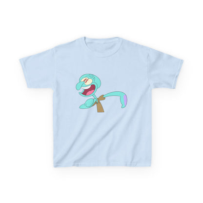 Kids Tee with Fun Character Design, Playful Cotton Shirt for Children, Birthday Gift, Casual Wear, Kids Fashion