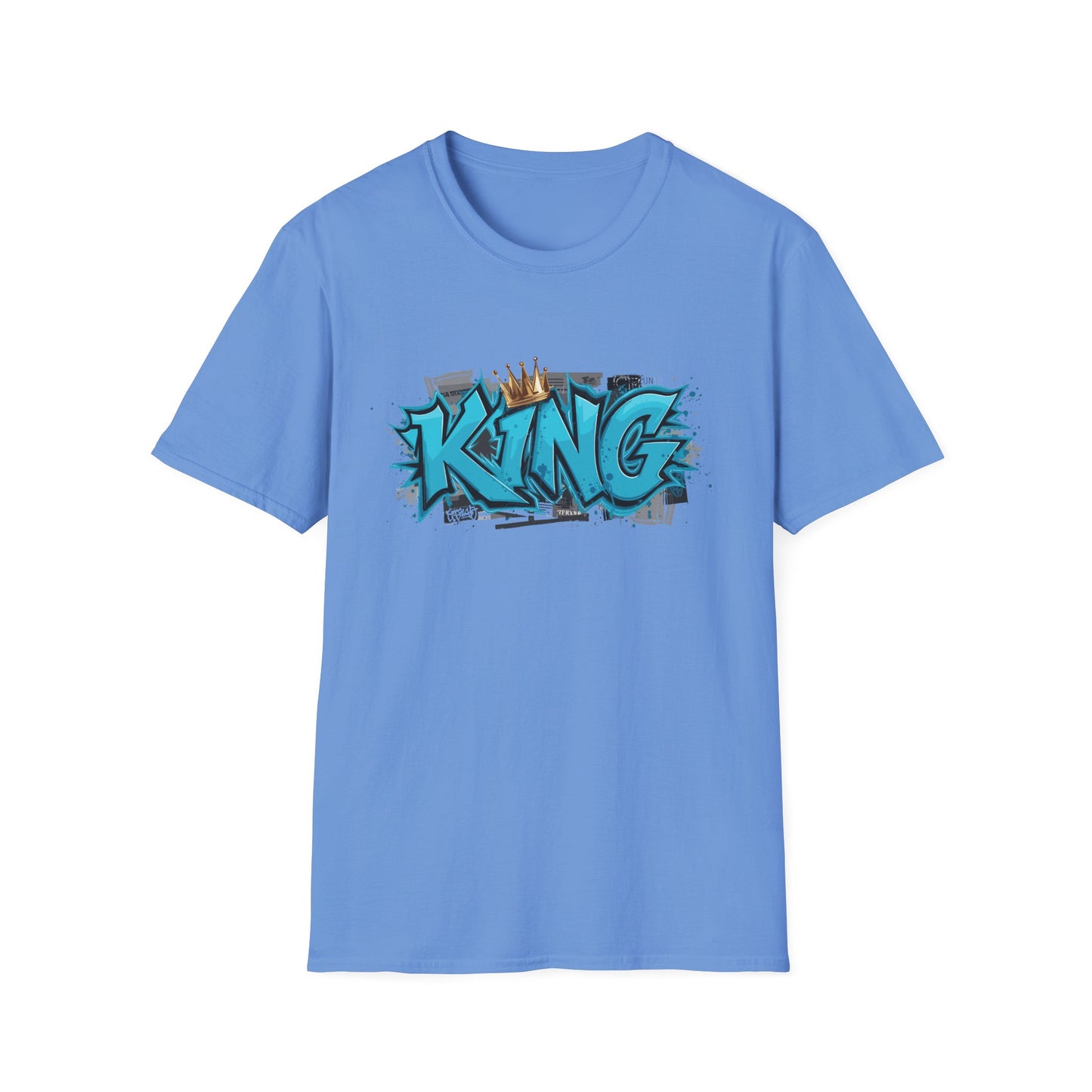 King Graffiti Unisex T-Shirt | Cool Urban Style Tee, Streetwear Fashion, Unique Gift for Him, Self-Expression, Birthday Present