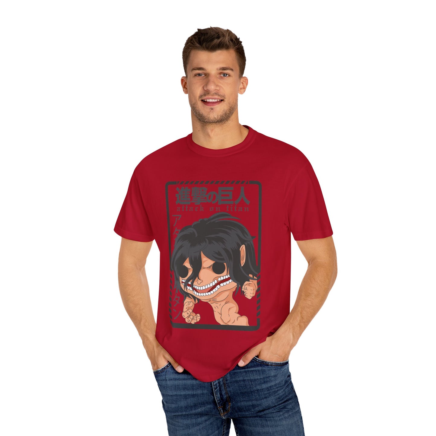 Anime Graphic T-Shirt, Attack on Titan Tee, Unisex Casual Shirt, Gift for Anime Fans, Streetwear Style
