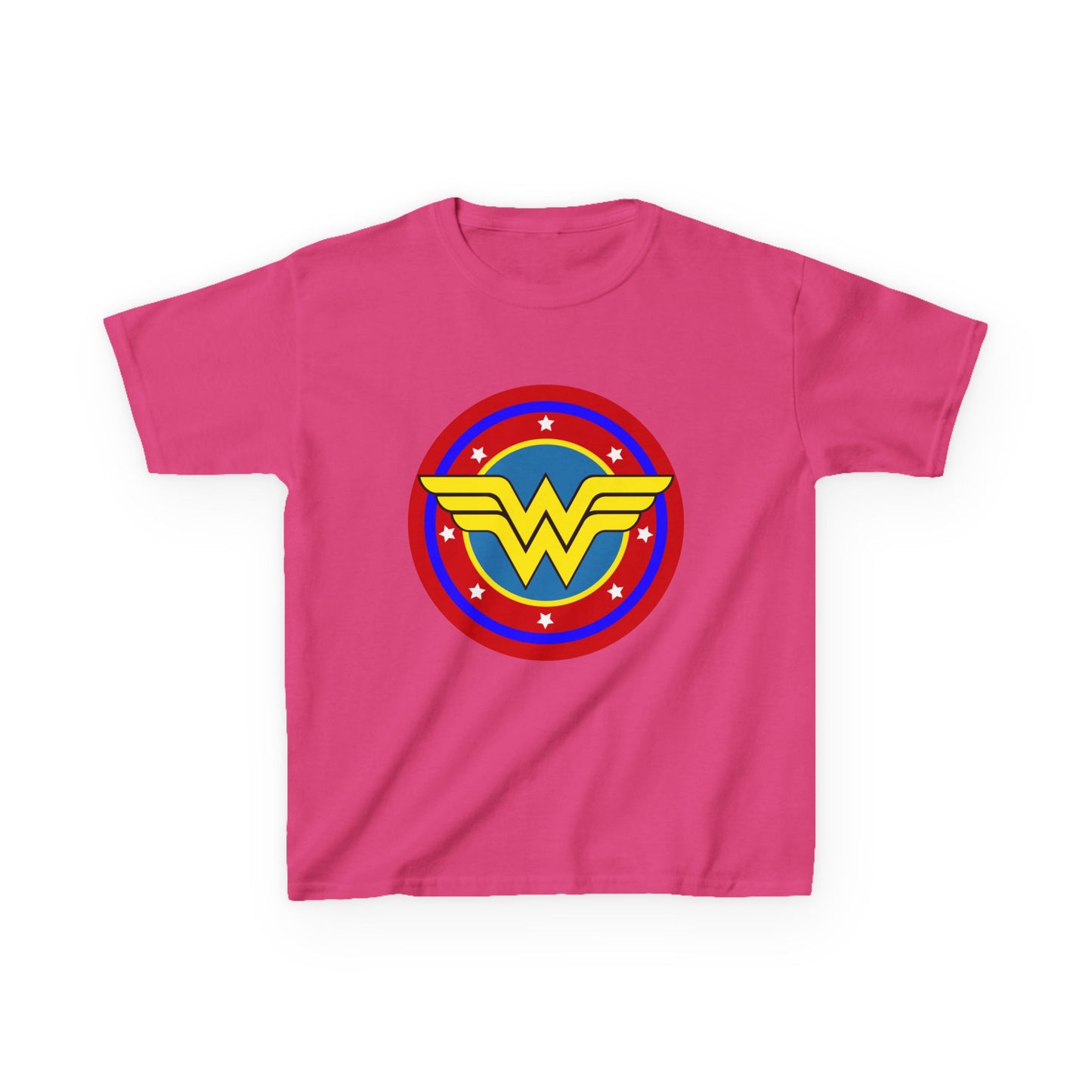 Wonder Woman Kids Tee, Superhero Shirt, Birthday Gift, Comic Book Apparel, Children's Clothing, Cartoon T-Shirt, Movie Merchandise