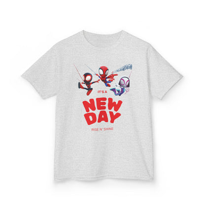 Superhero Kids T-Shirt, Fun Cotton Tee for Boys and Girls, Birthday Gift, Casual Wear, Everyday Style, Spider-Man Inspired Tee