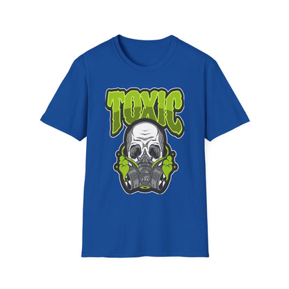Toxic Skull Graphic Tee - Unisex Softstyle T-Shirt