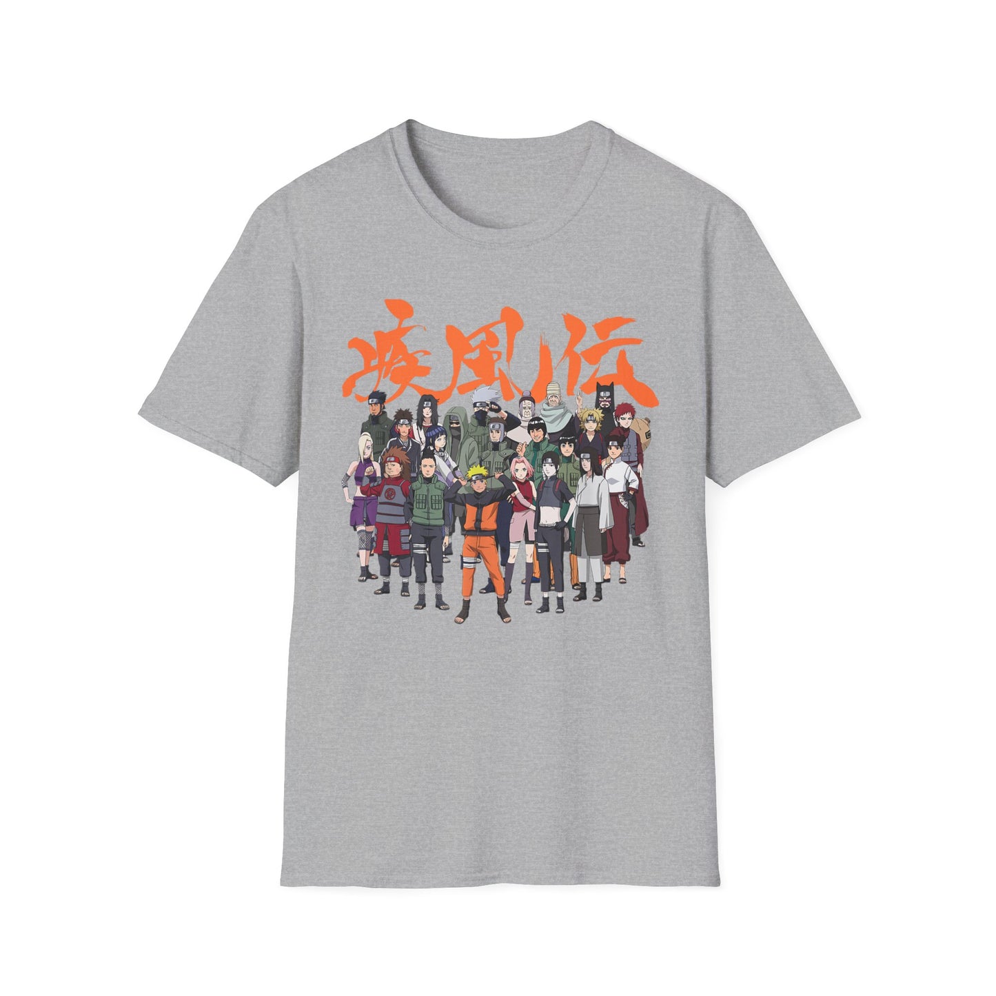 Anime-Inspired Unisex Softstyle T-Shirt - Perfect for Fans of Adventure and Friendship