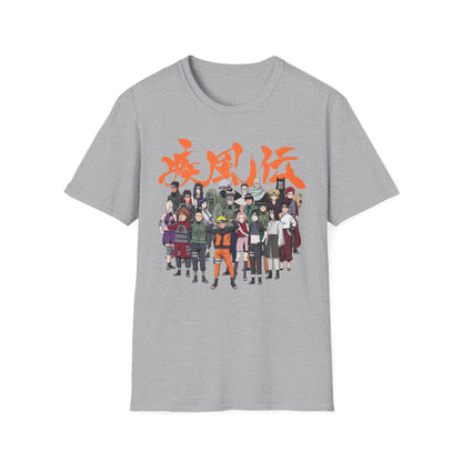 Anime-Inspired Unisex Softstyle T-Shirt - Perfect for Fans of Adventure and Friendship