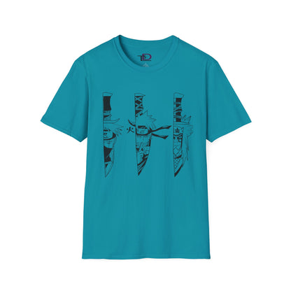 Cool Graphic Unisex T-Shirt with Edgy Knife Design