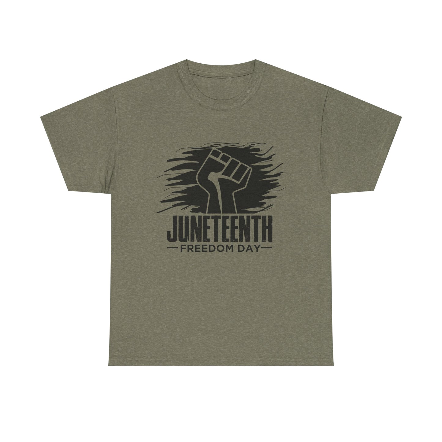 Juneteenth Freedom Day Tee, Unisex Heavy Cotton, Black Power Graphic Shirt, Everyday Wear, Freedom Celebration Apparel, Juneteenth Gift