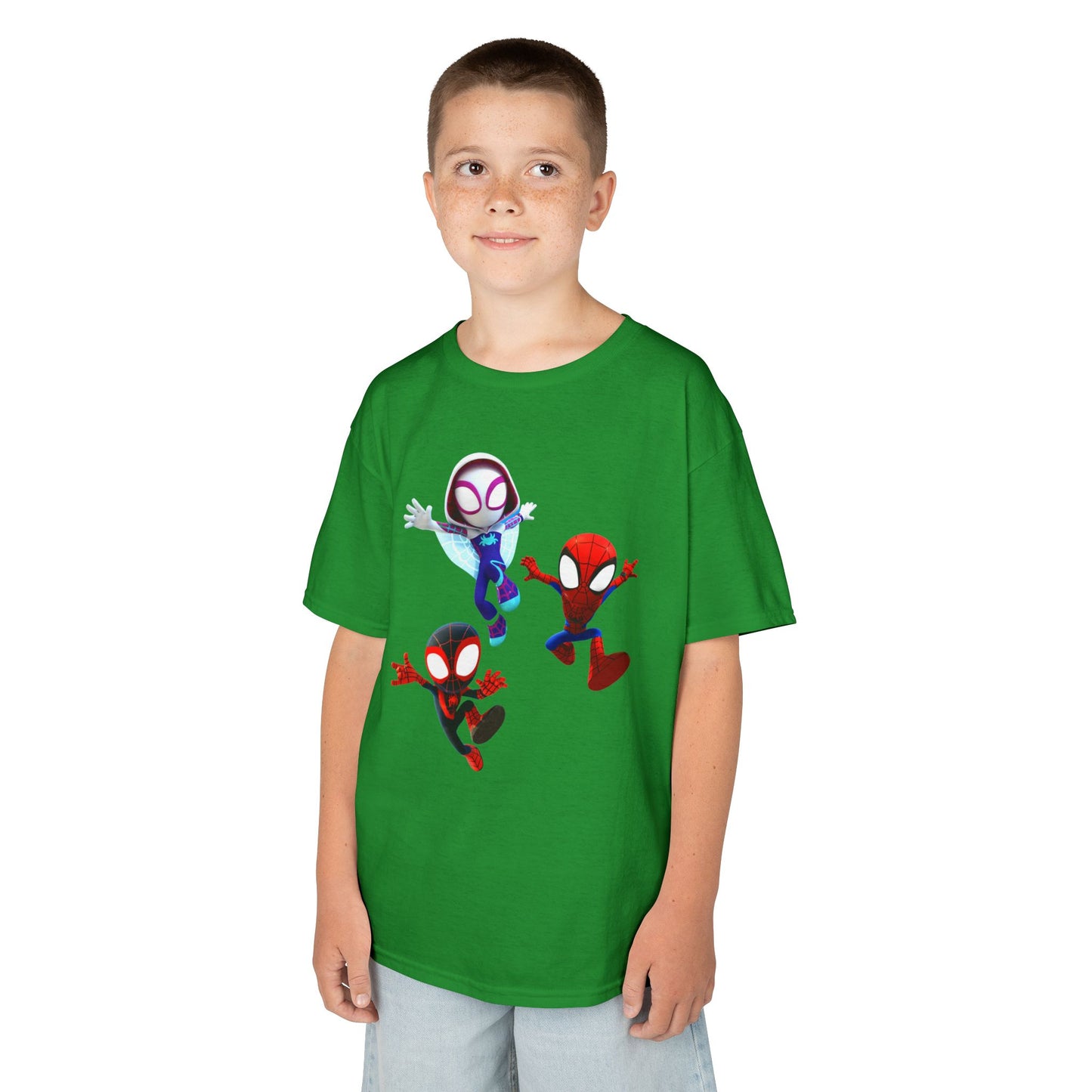 Kids Spider-Man Adventure Tee - Fun and Cozy Cotton T-Shirt for Young Superhero Fans