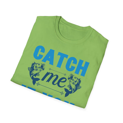 Catch Me If You Can Unisex Softstyle T-Shirt, Funny Tee, Gift for Game Lovers, Casual Wear, Birthday Gift, Graphic T-Shirt
