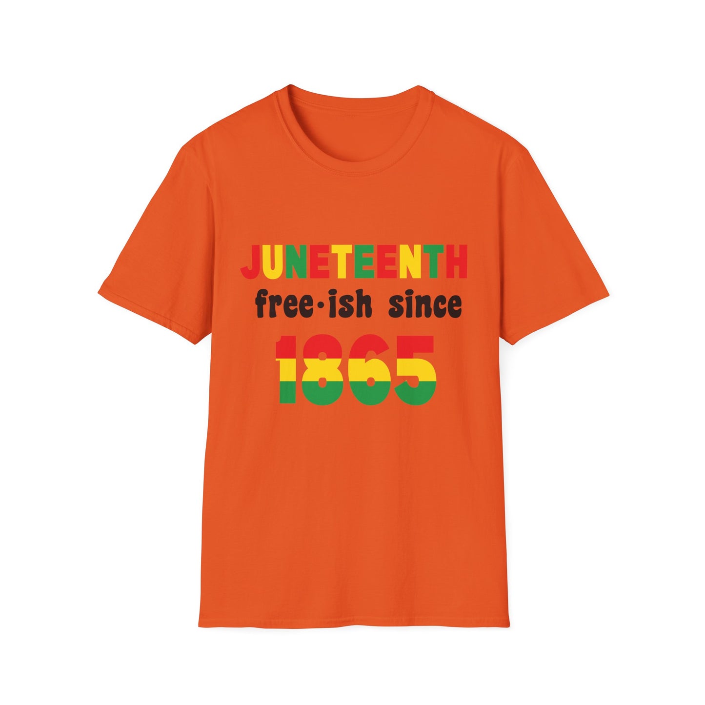 Juneteenth Celebration T-Shirt, Unisex Tee, History Shirt, Freedom Apparel, Juneteenth Gift for Him or Her, Equality Tee, 1865 Design