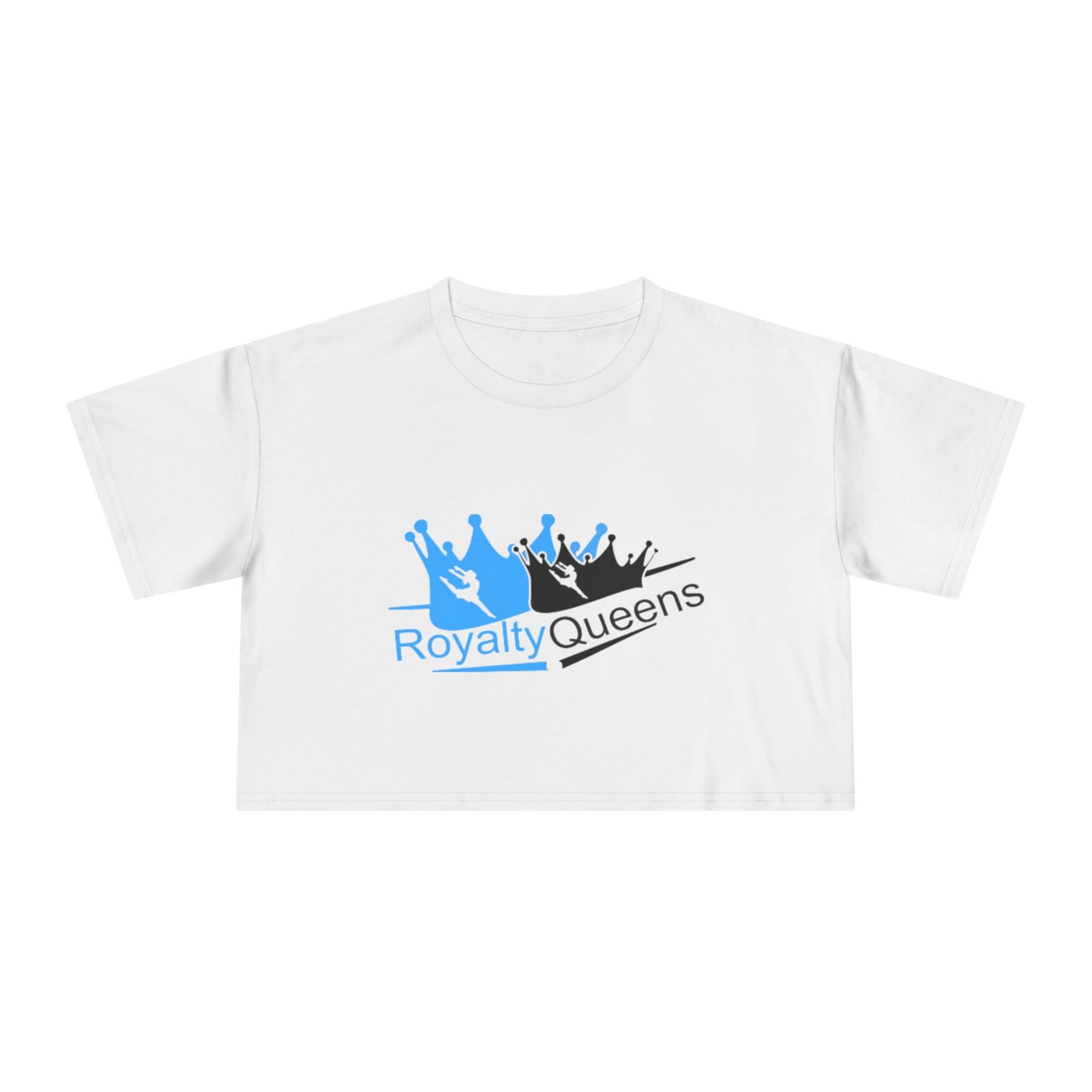 Royalty Queens Women's Crop Tee - Empowering Fashion for Queens, Perfect for Casual Wear, Gifts, Birthdays, and Celebrations