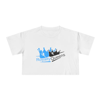 Royalty Queens Women's Crop Tee - Empowering Fashion for Queens, Perfect for Casual Wear, Gifts, Birthdays, and Celebrations