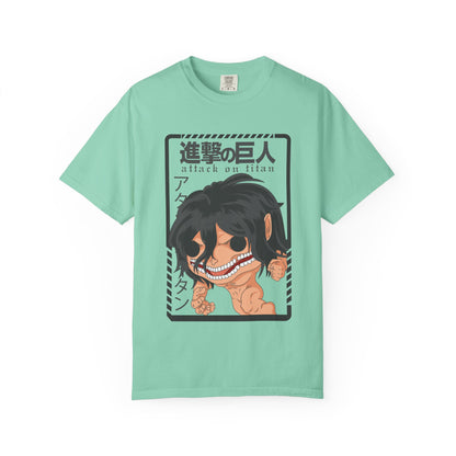 Anime Graphic T-Shirt, Attack on Titan Tee, Unisex Casual Shirt, Gift for Anime Fans, Streetwear Style