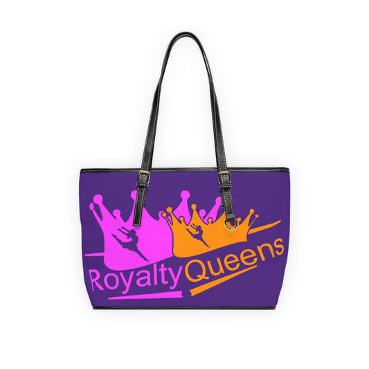Royalty Queens PU Leather Shoulder Bag | Stylish Tote for Queens, Perfect for Gifts, Fashion Accessory, Daily Use, Royal Vibe, Birthday