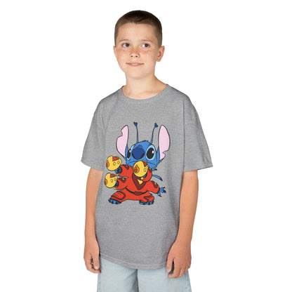 Colorful Kids Tee with Fun Cartoon Design