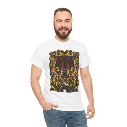 Courageous Wolf Unisex Heavy Cotton Tee