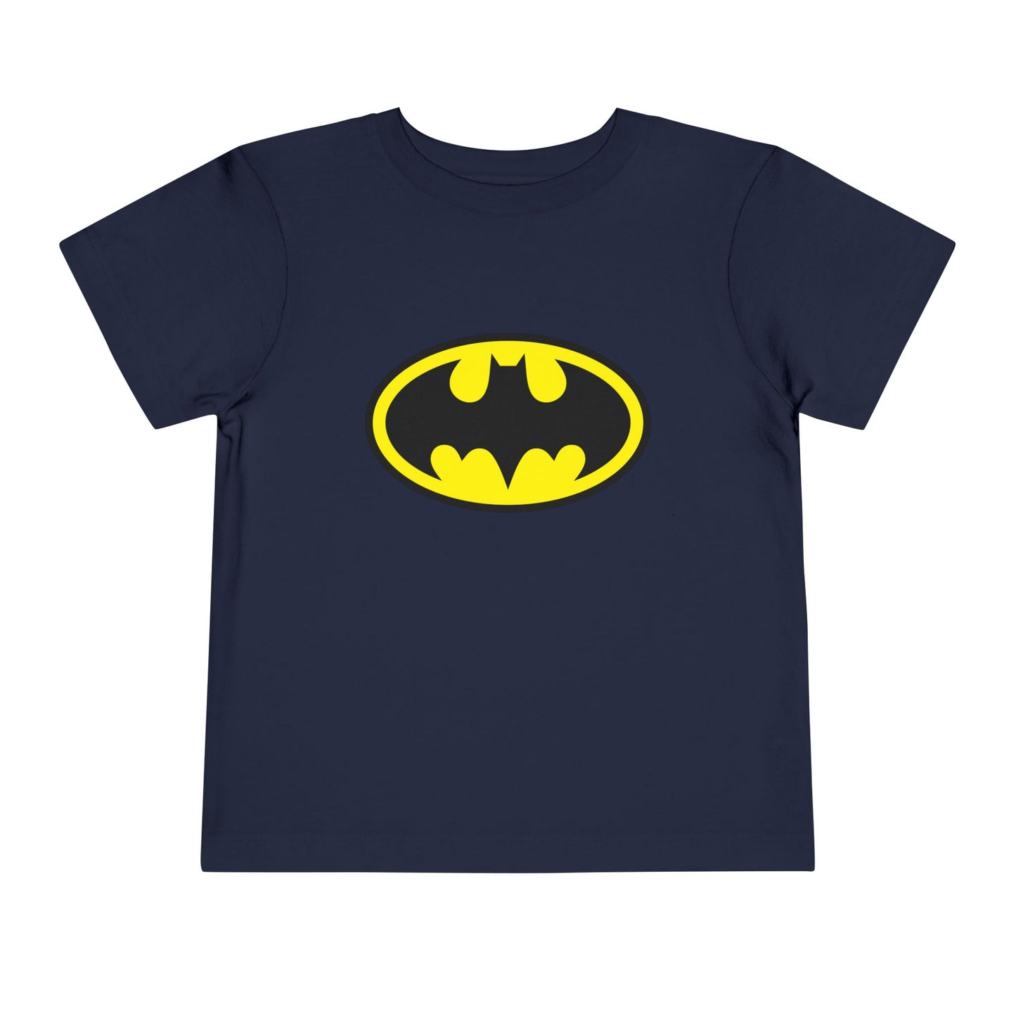 Batman Toddler Short Sleeve Tee - Superhero Shirt for Kids, Birthday Gift, Adventure Wear, Playtime Apparel, Comic Fan Clothing