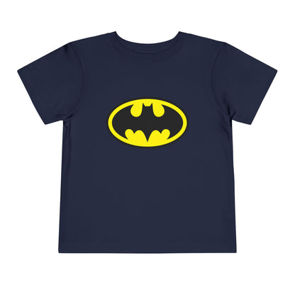 Batman Toddler Short Sleeve Tee - Superhero Shirt for Kids, Birthday Gift, Adventure Wear, Playtime Apparel, Comic Fan Clothing