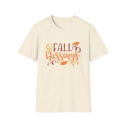 Fall Blessings T-Shirt, Cute Autumn Tee, Thanksgiving Gift, Cozy Casual Wear, Seasonal Graphic Shirt
