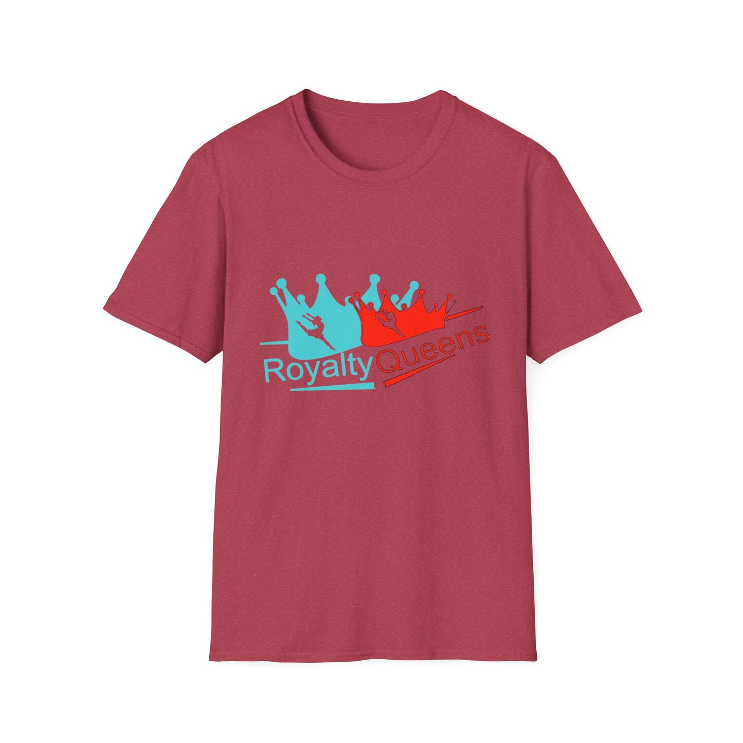 Royalty Queens Unisex Softstyle T-Shirt - Empowering Graphic Tee for Celebrations and Everyday Wear