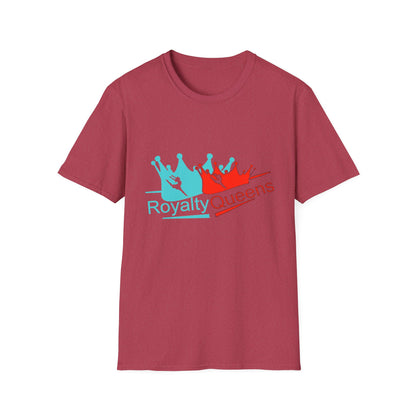 Royalty Queens Unisex Softstyle T-Shirt - Empowering Graphic Tee for Celebrations and Everyday Wear