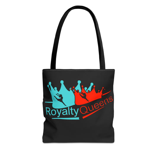 Royalty Queens Tote Bag - Stylish Dance Bag, Gift for Dancers, Reusable Grocery Tote, Unique Dance Accessories, Fashionable Beach Bag