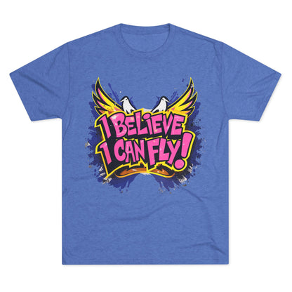 Inspirational Crew Tee - "I Believe I Can Fly" T-Shirt, Motivational Graphic Tee, Unisex Inspirational Wear, Gift for Dreamers, [...]