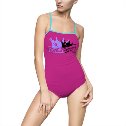 Royalty Queens One-Piece Swimsuit, Stylish Swimwear, Beach Day Outfit, Pool Party Essential, Gifts for Her, Summer Fashion