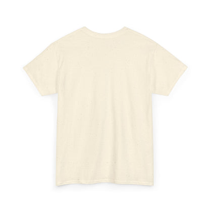 Unisex Heavy Cotton Tee - Illusion Design - Artistic Fan Graphic Tee for Casual Wear