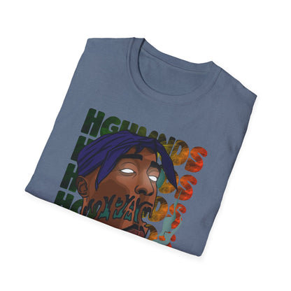 High minds Unisex Softstyle T-Shirt - Unique Artistic Design