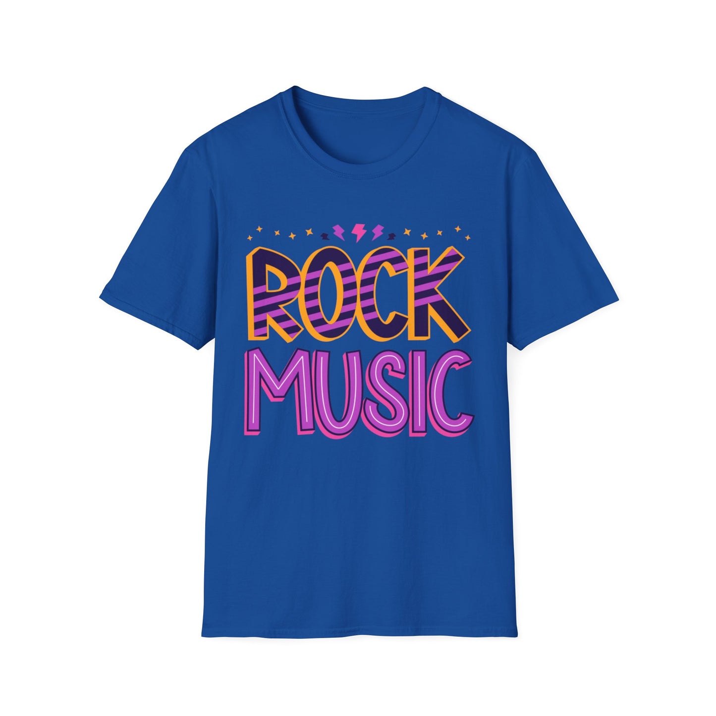 Rock Music Unisex Softstyle T-Shirt | Perfect for Concerts, Music Lovers, Gifts, Casual Wear, Festivals