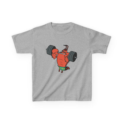 Kids Fitness Lobster Tee, Funny Kids T-Shirt, Gym Humor Tee, Nautical Theme Shirt, Gift for Young Athletes