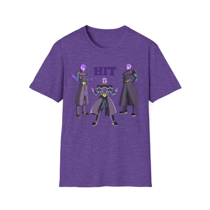 Unisex Softstyle T-Shirt - HIT Character Design for Anime Lovers
