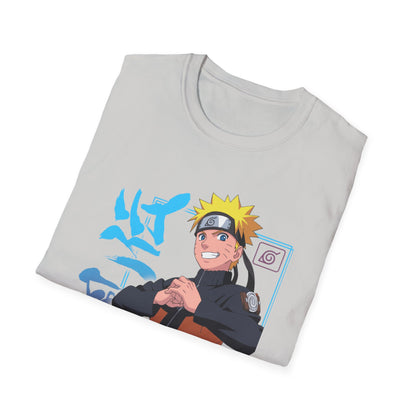 Anime-Inspired Unisex Softstyle T-Shirt - Naruto Design