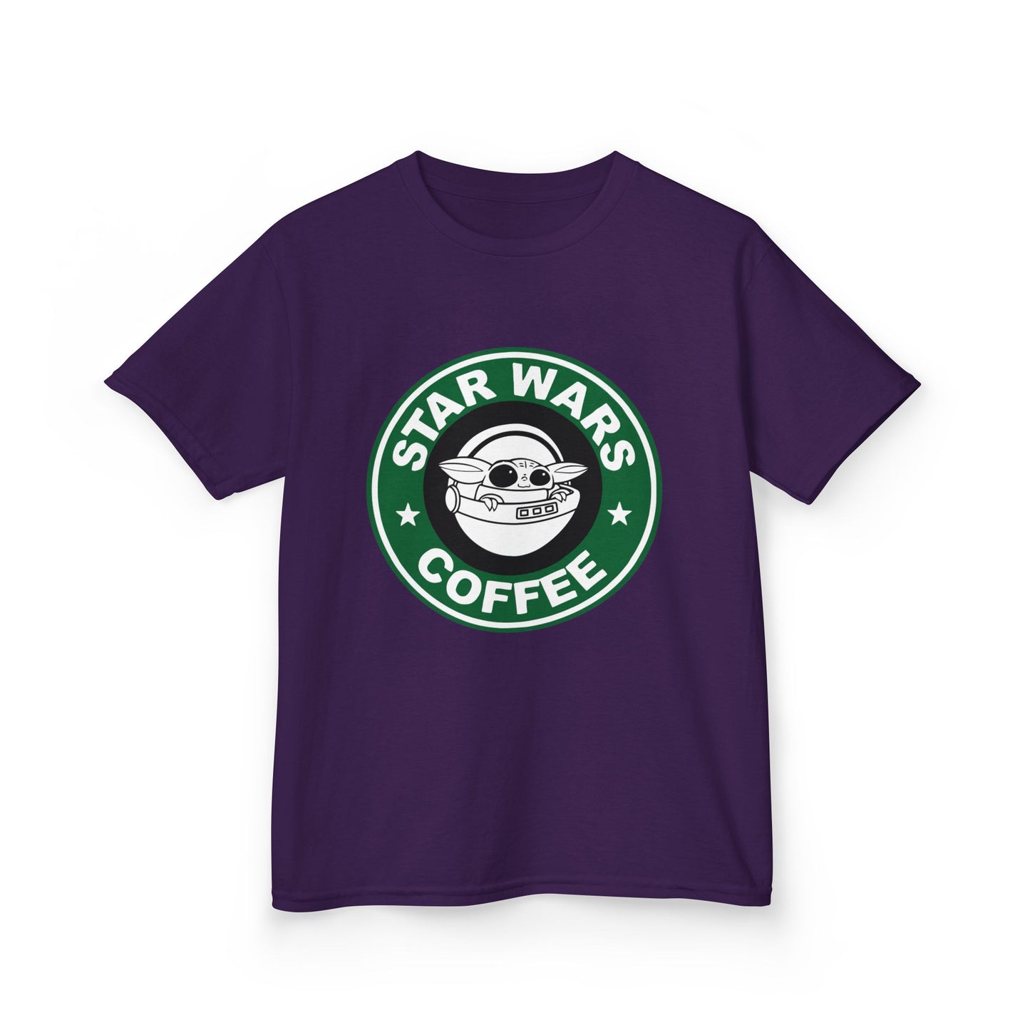 Star Wars Coffee Kids Tee, Fun Graphic T-shirt for Boys & Girls, Perfect for Birthdays, Star Wars Fans, Casual Wear