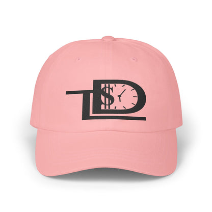 Classic Dad Cap with Dollar Clock Design | Trendy Unisex Hat, Gift for Father's Day, Stylish Everyday Accessory, Adjustable Cap