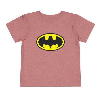 Batman Toddler Short Sleeve Tee - Superhero Shirt for Kids, Birthday Gift, Adventure Wear, Playtime Apparel, Comic Fan Clothing
