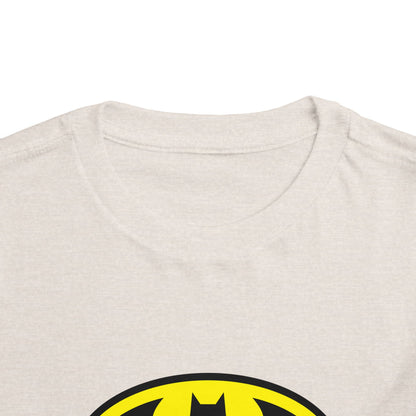 Batman Toddler Short Sleeve Tee - Superhero Shirt for Kids, Birthday Gift, Adventure Wear, Playtime Apparel, Comic Fan Clothing