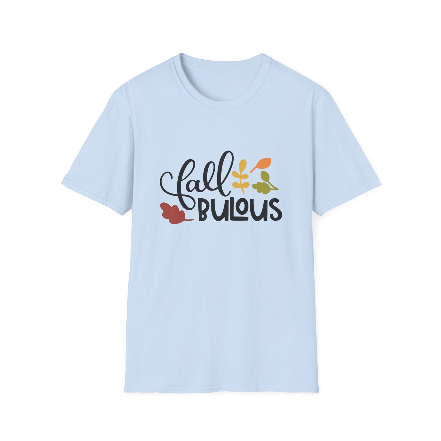Fall Bulous Unisex Softstyle T-Shirt - Cozy Autumn Tee, Perfect for Thanksgiving, Fall Parties, Gift for Her, Seasonal Fashion