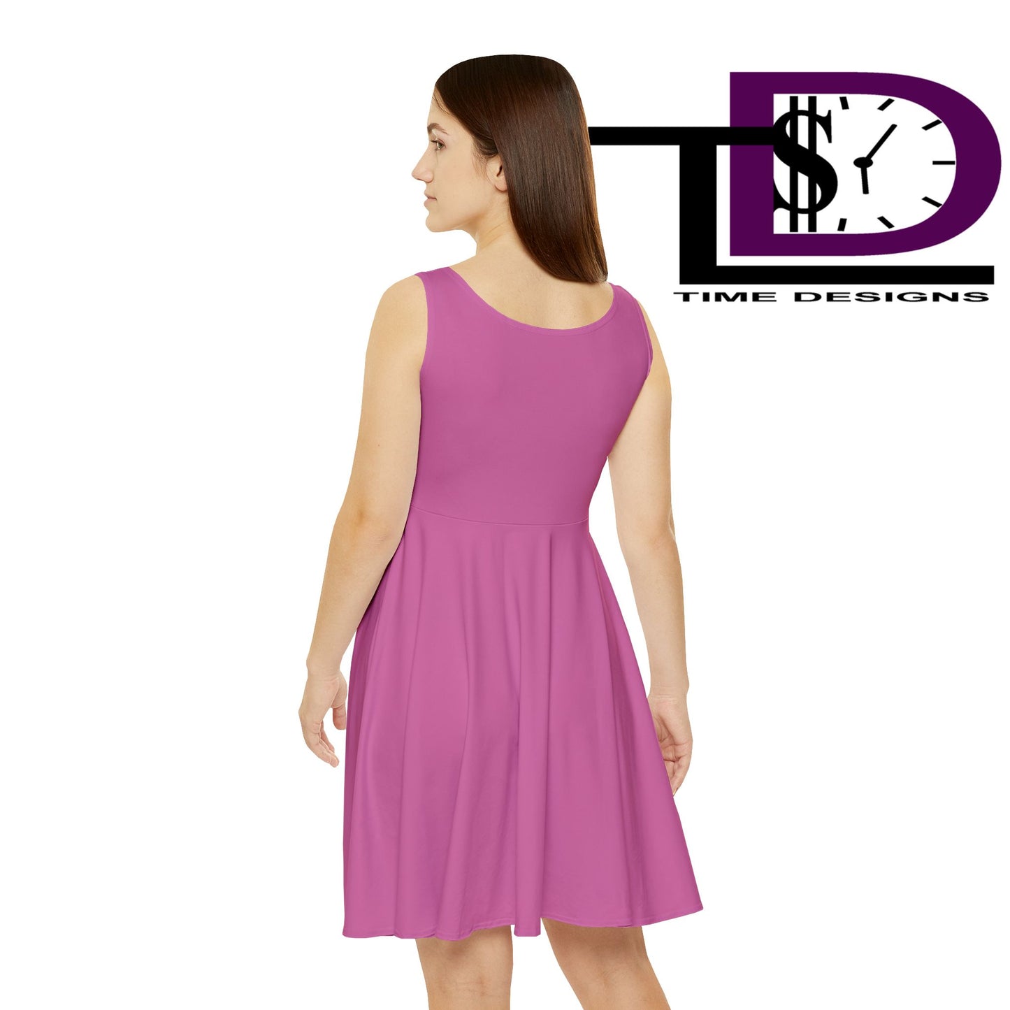 Royalty Queens Women's Skater Dress, Fun Summer Dress, Stylish Outfit for Parties, Birthday Gift, Fashionable Tween Dress