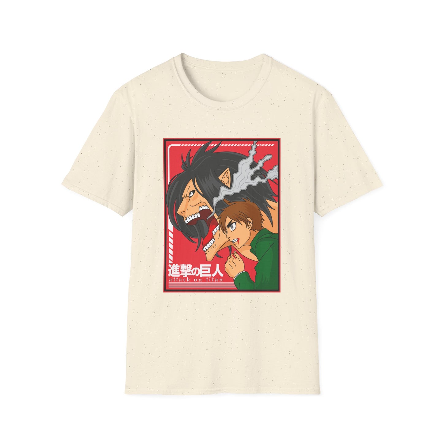 Anime-Inspired Unisex Tee - Softstyle T-Shirt, Casual Gift, Graphic Tee, Manga Apparel, Fan Merchandise