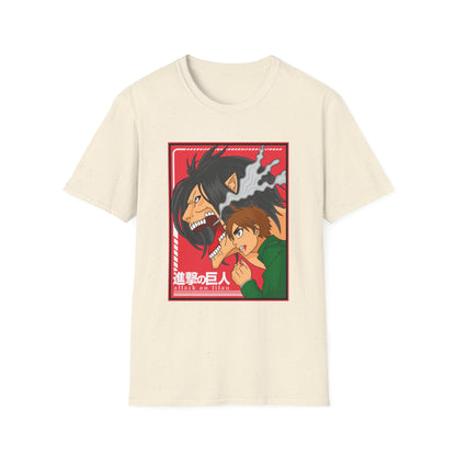 Anime-Inspired Unisex Tee - Softstyle T-Shirt, Casual Gift, Graphic Tee, Manga Apparel, Fan Merchandise