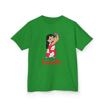 Kids Family Tee, Cute Kids T-Shirt, Family Bonding Shirt, Birthday Gift for Kids, Cute Family Design Tee