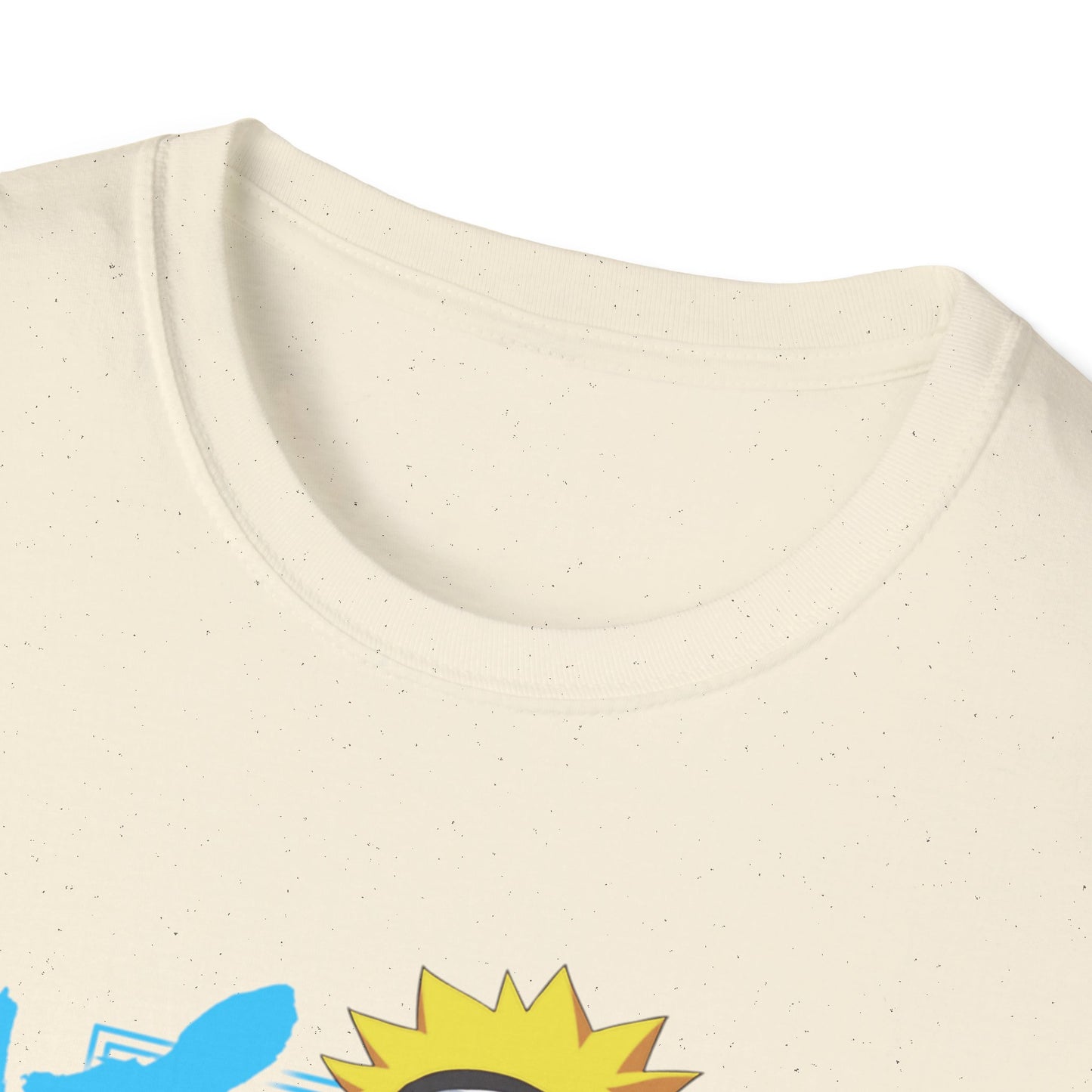 Anime-Inspired Unisex Softstyle T-Shirt - Naruto Design