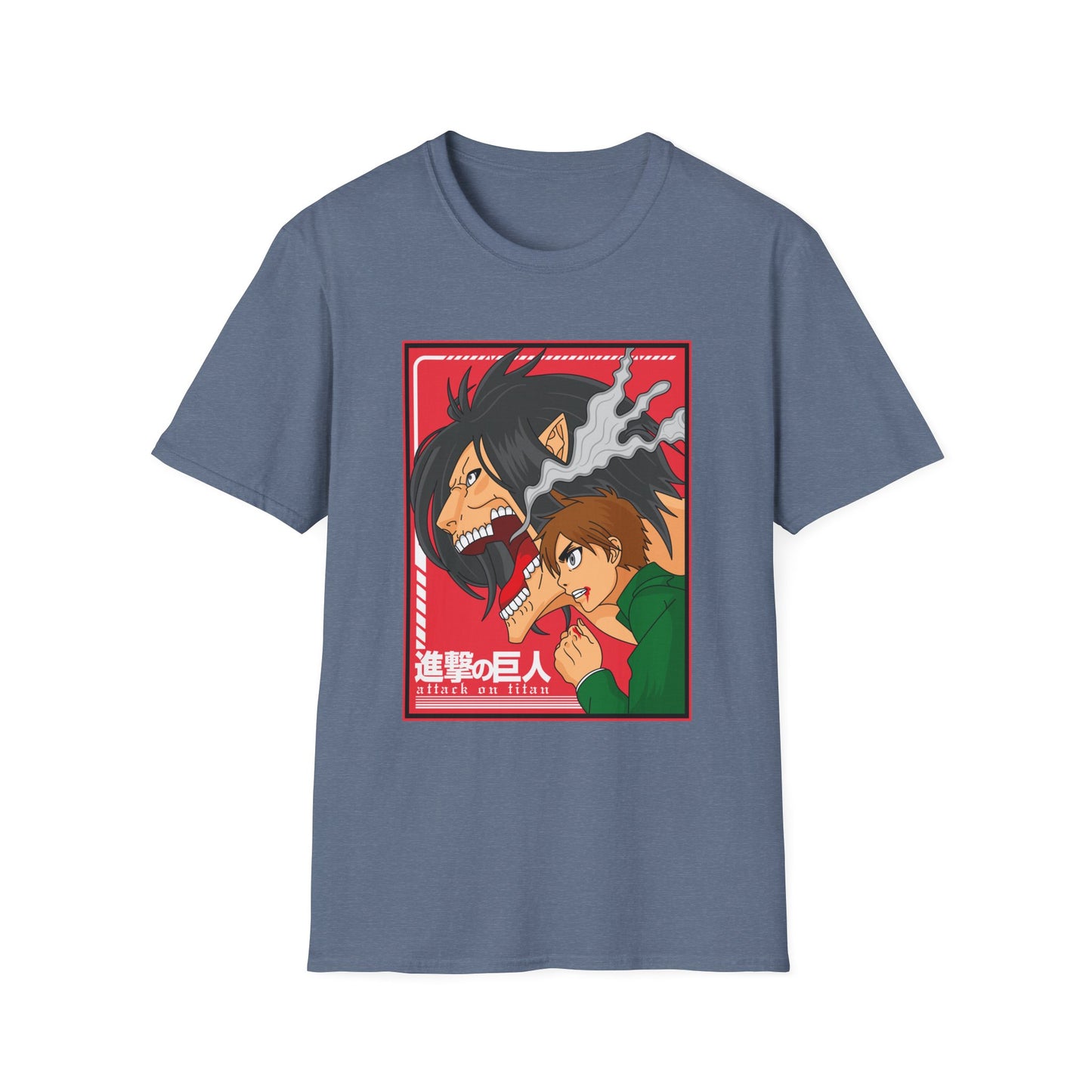 Anime-Inspired Unisex Tee - Softstyle T-Shirt, Casual Gift, Graphic Tee, Manga Apparel, Fan Merchandise