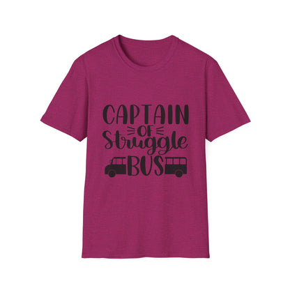 Captain of the Struggle Bus Unisex Softstyle T-Shirt