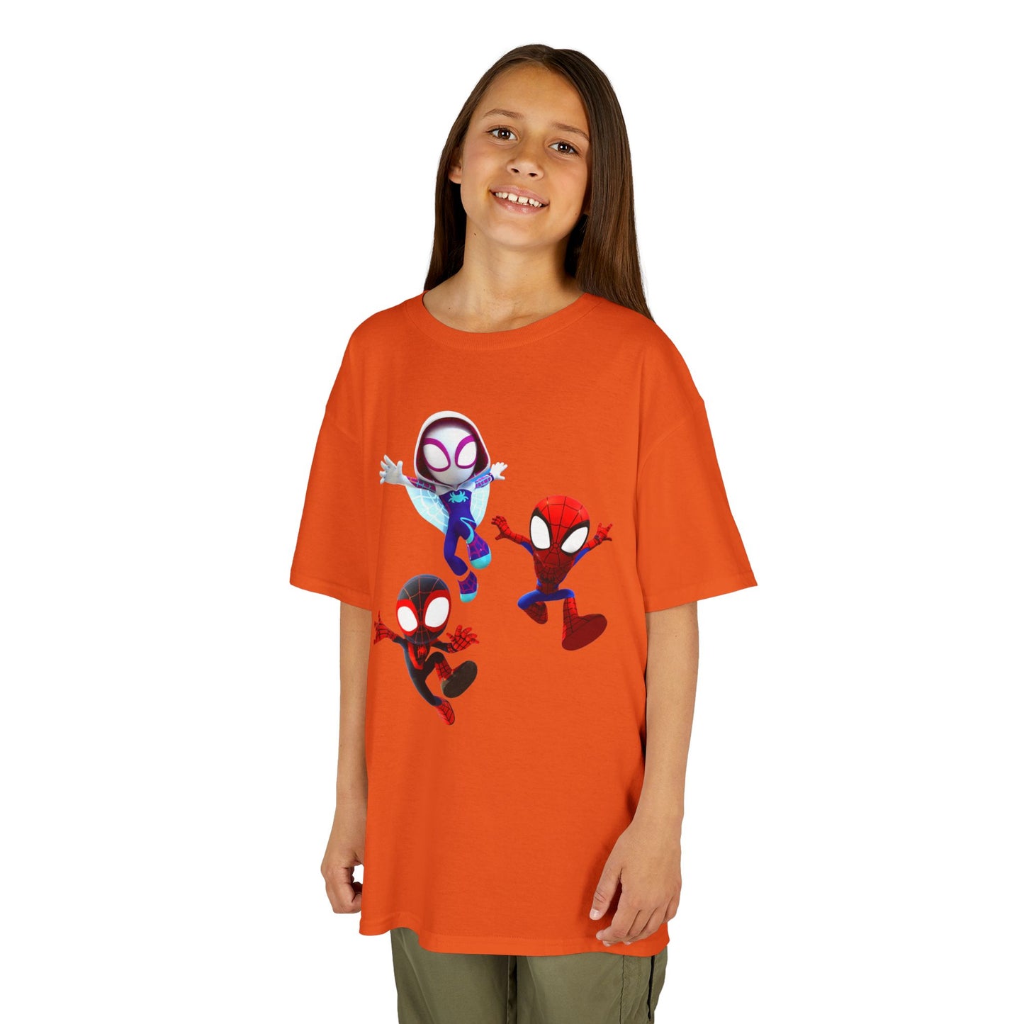 Kids Spider-Man Adventure Tee - Fun and Cozy Cotton T-Shirt for Young Superhero Fans
