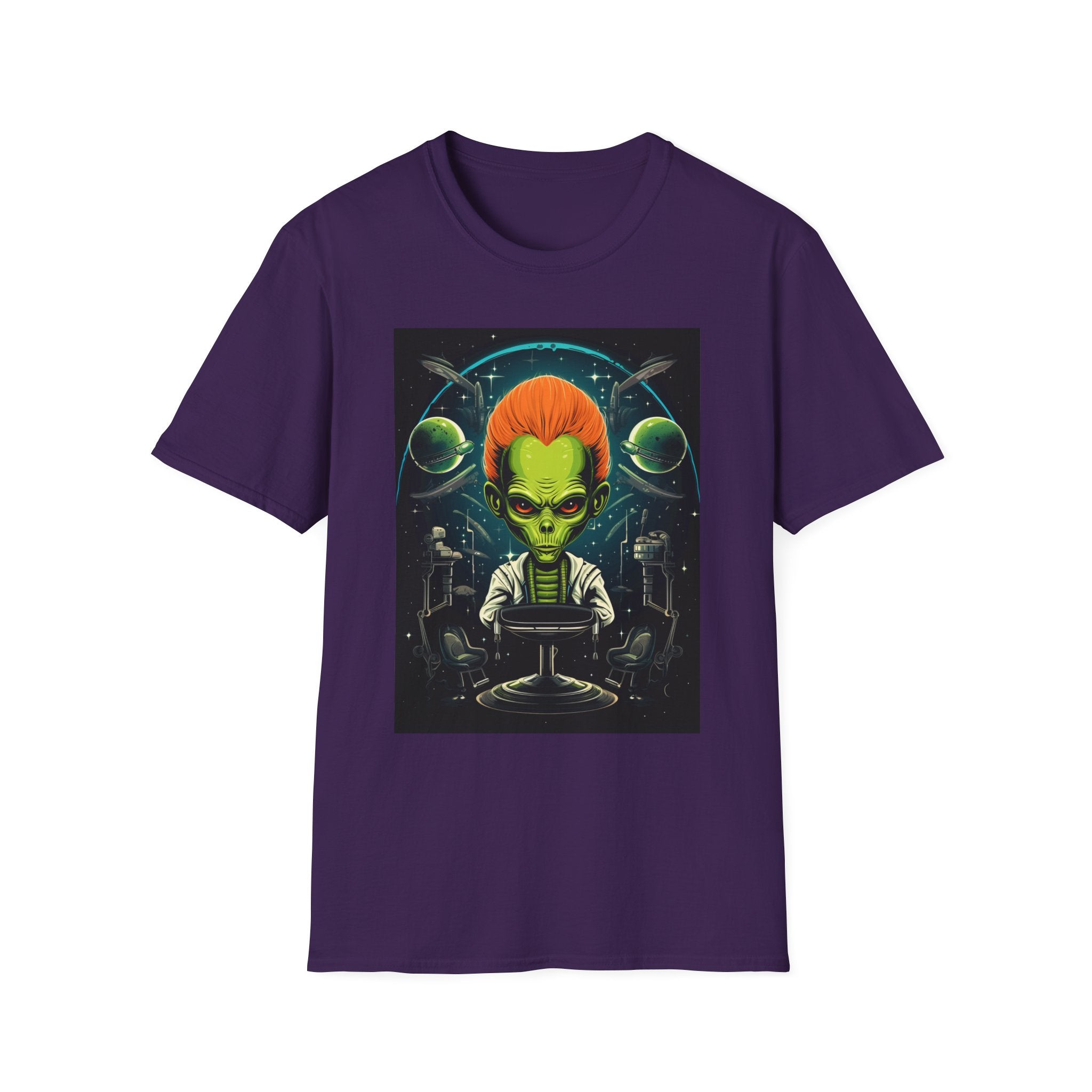 Alien Galaxy Unisex T-Shirt - Cosmic Art Design