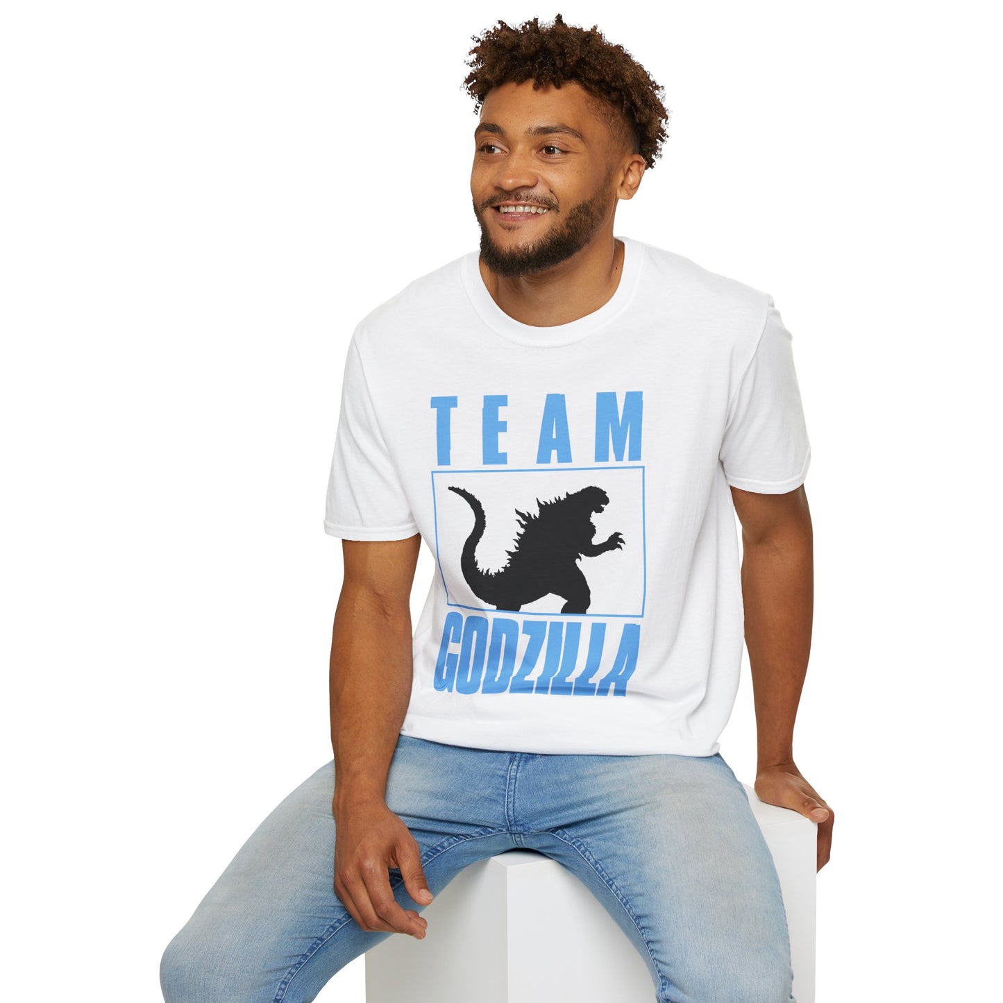 Team Godzilla Unisex Softstyle T-Shirt - Perfect for Monster Fans