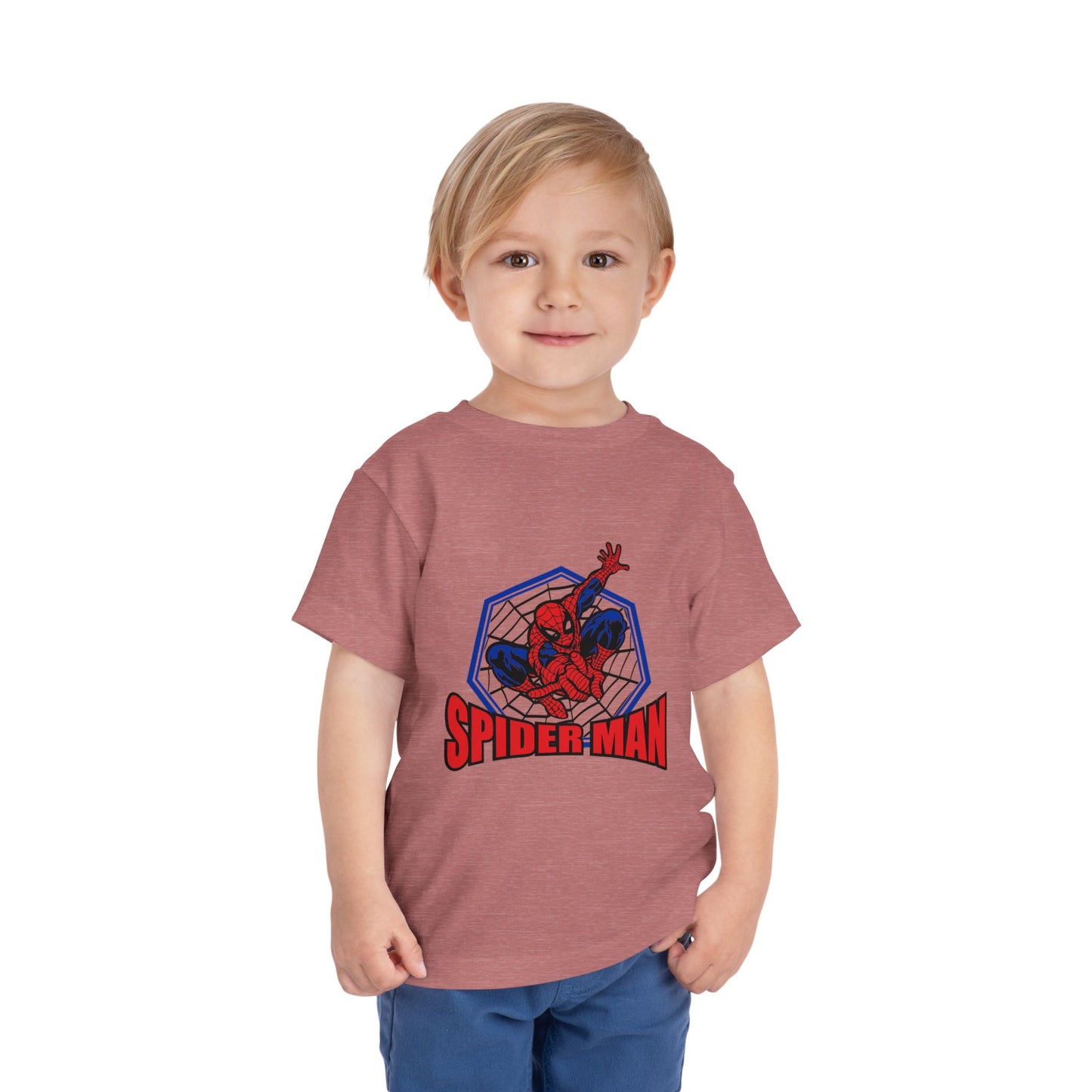 Spider-Man Toddler T-Shirt, Cute Kids Tee, Superhero Birthday Gift, Child's Playwear, Cartoon Apparel